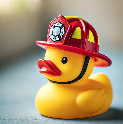 Firefighter Duck