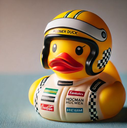 Race Car Driver - Duck