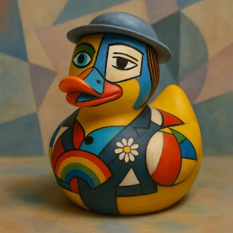 Picassoduck - Duck
