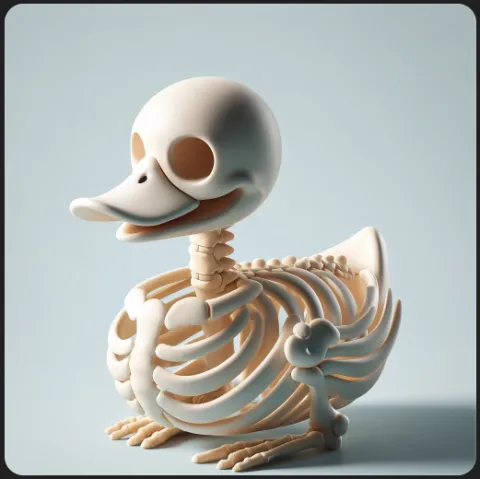 Skeleton - Duck